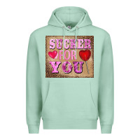 Seafoam valentine's day sucker for you Premium Hoodie - BarkalooDesign