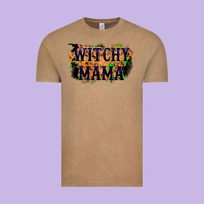 Witchy Mama Vintage Tee Designed By Racoondesign