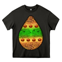 Asphalt halloween pumpkin teardrop Heavy Core Tee - BundleAndBundleShop