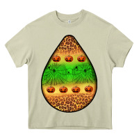 Mossy halloween pumpkin teardrop Heavy Core Tee - BundleAndBundleShop