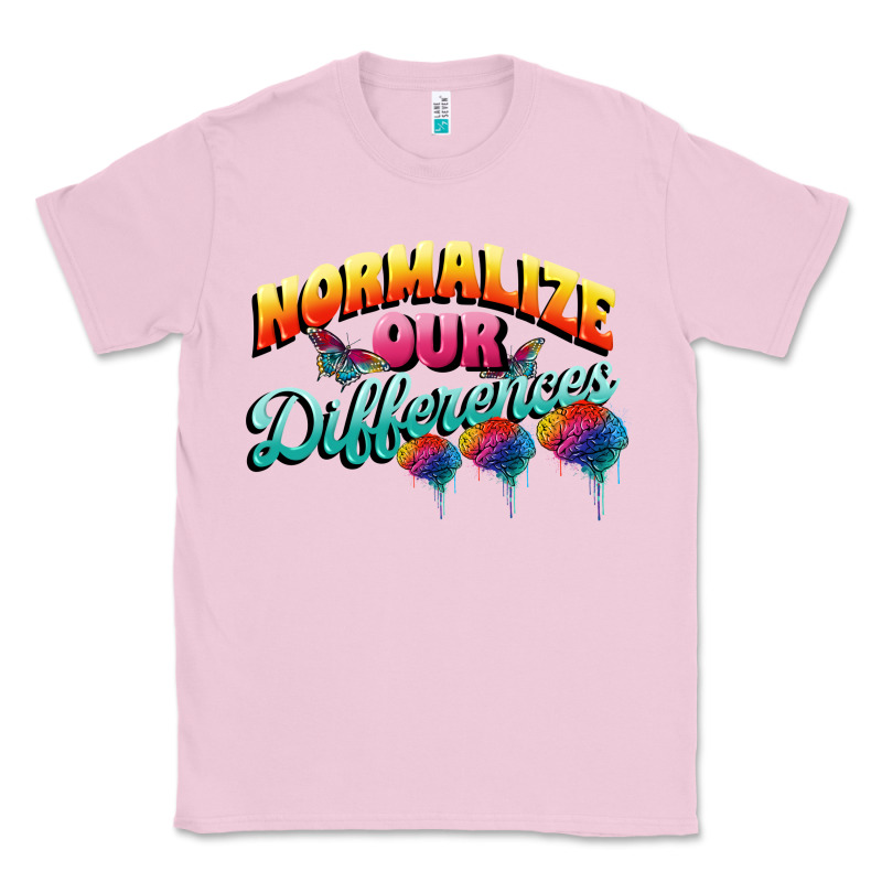 Normalize Our Differences Autism Classic Tee by FaDigitalArtStudio | Teevron