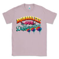 Lilac Normalize our differences Autism Classic Tee - FaDigitalArtStudio