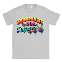 Moon Dust Normalize our differences Autism Classic Tee - FaDigitalArtStudio