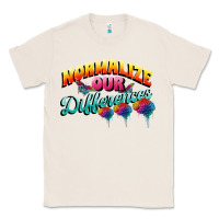 Natural Normalize our differences Autism Classic Tee - FaDigitalArtStudio
