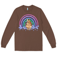 Chestnut bunny rainbow Long Sleeve Tee - Artiststas