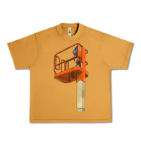 Peanut Butter Single Man Lift Urban Heavy Tee - LillyAllenDesigns