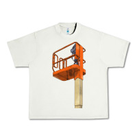 Pistachio Single Man Lift Urban Heavy Tee - LillyAllenDesigns