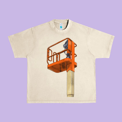 Single Man Lift Urban Heavy Tee Designed By Lillyallendesigns