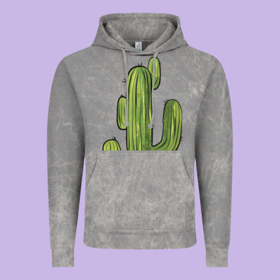 Cactus Vintage Hoodie Designed By Barkaloodesign
