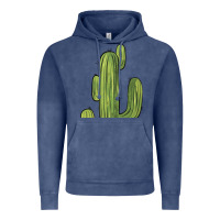 Vintage Denim cactus Vintage Hoodie - BarkalooDesign