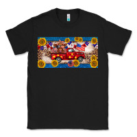 Black 4th of july truck cow license plate Classic Tee - BarkalooDesign
