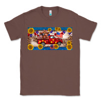 Chestnut 4th of july truck cow license plate Classic Tee - BarkalooDesign