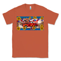 Copper 4th of july truck cow license plate Classic Tee - BarkalooDesign