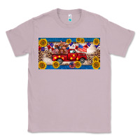 Lilac 4th of july truck cow license plate Classic Tee - BarkalooDesign