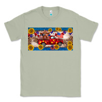 Matcha 4th of july truck cow license plate Classic Tee - BarkalooDesign