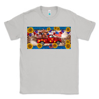 Moon Dust 4th of july truck cow license plate Classic Tee - BarkalooDesign
