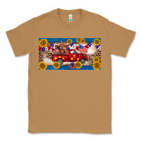 Toasted Coconut 4th of july truck cow license plate Classic Tee - BarkalooDesign