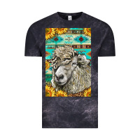 Cloud Black Western Lincoln Sheep Vintage Tee - LillyAllenDesigns
