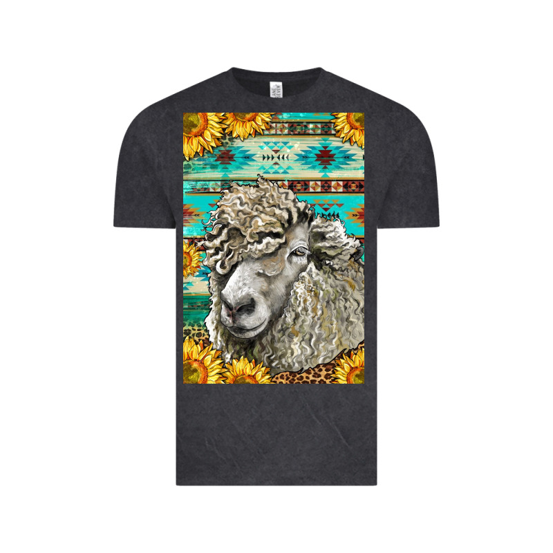 Western Lincoln Sheep Vintage Tee by LillyAllenDesigns | Teevron