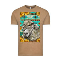 Vintage Coffee Western Lincoln Sheep Vintage Tee - LillyAllenDesigns