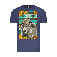 Vintage Denim Western Lincoln Sheep Vintage Tee - LillyAllenDesigns