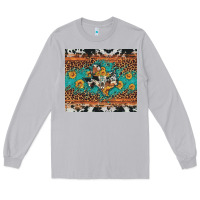 Moon Dust bull skull texas map sunflower leopard cowhide Long Sleeve Tee - Artiststas