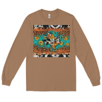 Toasted Coconut bull skull texas map sunflower leopard cowhide Long Sleeve Tee - Artiststas