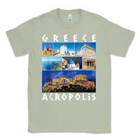 Matcha greece acropolis famous sights gallery traveler souvenir t shirt Classic Tee - baoMotion