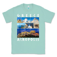 Seafoam greece acropolis famous sights gallery traveler souvenir t shirt Classic Tee - baoMotion