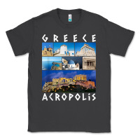 Smoke greece acropolis famous sights gallery traveler souvenir t shirt Classic Tee - baoMotion