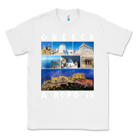 White greece acropolis famous sights gallery traveler souvenir t shirt Classic Tee - baoMotion