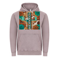 Vintage Zinc blessed cross Vintage Hoodie - BarkalooDesign