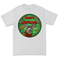 Dove Grey mule buck deer head christmas Premium Tee - LillyAllenDesigns