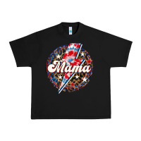 Black Western Mama Patriotic Urban Heavy Tee - LillyAllenDesigns