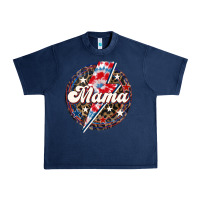 Navy Western Mama Patriotic Urban Heavy Tee - LillyAllenDesigns