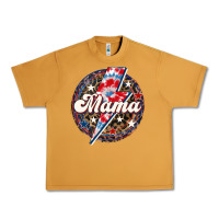 Peanut Butter Western Mama Patriotic Urban Heavy Tee - LillyAllenDesigns
