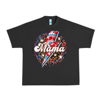 Pigment Black Western Mama Patriotic Urban Heavy Tee - LillyAllenDesigns