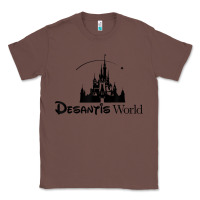 Chestnut desantis world anti woke corporation political t shirt Classic Tee - baoMotion