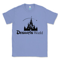 Colony Blue desantis world anti woke corporation political t shirt Classic Tee - baoMotion