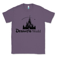 Lavender desantis world anti woke corporation political t shirt Classic Tee - baoMotion