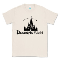 Natural desantis world anti woke corporation political t shirt Classic Tee - baoMotion