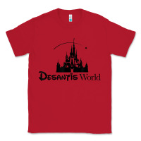 Red desantis world anti woke corporation political t shirt Classic Tee - baoMotion