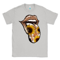 Moon Dust Leopard Sunflower Tongue Classic Tee - Jasminsmagicworld