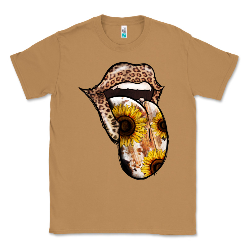 Leopard Sunflower Tongue Classic Tee by Jasminsmagicworld | Teevron