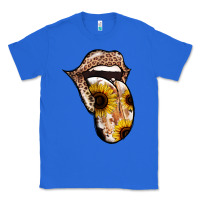 True Royal Leopard Sunflower Tongue Classic Tee - Jasminsmagicworld