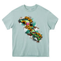 Arona Baja California Sur State Of Mexico Map Heavy Core Tee - RanaPortraitStore