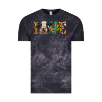 Cloud Black Western Love Holstein Cow Vintage Tee - LillyAllenDesigns