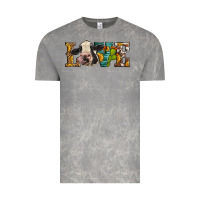 Cloud Rock Western Love Holstein Cow Vintage Tee - LillyAllenDesigns
