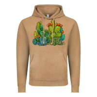 Vintage Camel watercolor cactus Vintage Hoodie - BarkalooDesign