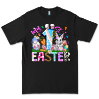 Black My 1st Easter Premium Tee - CowhideDigitalArt